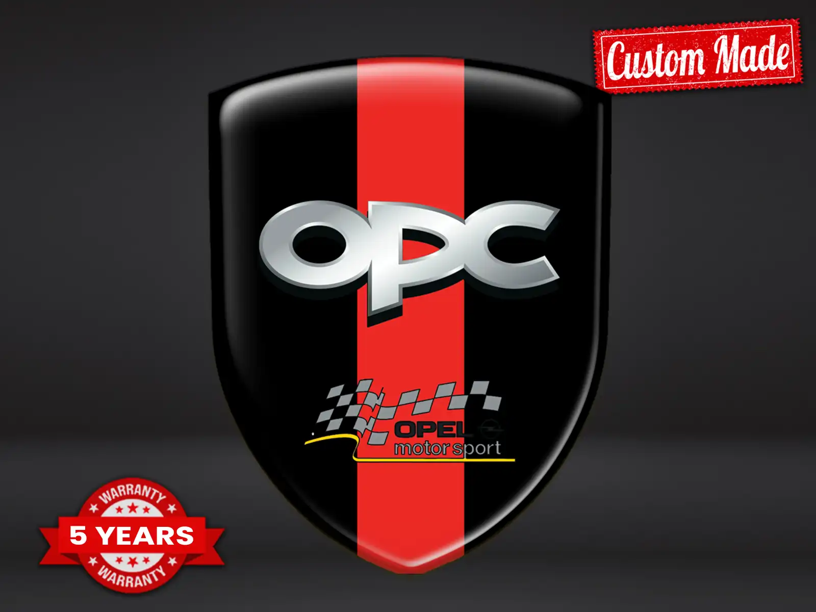OPC Alle Autoembleme Universal Hochwertig Professionell